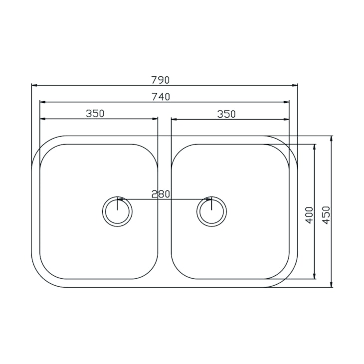 Cuba Dupla Premium N3 3.1/2 Alto Brilho Ghelplus 740X400X150Mm