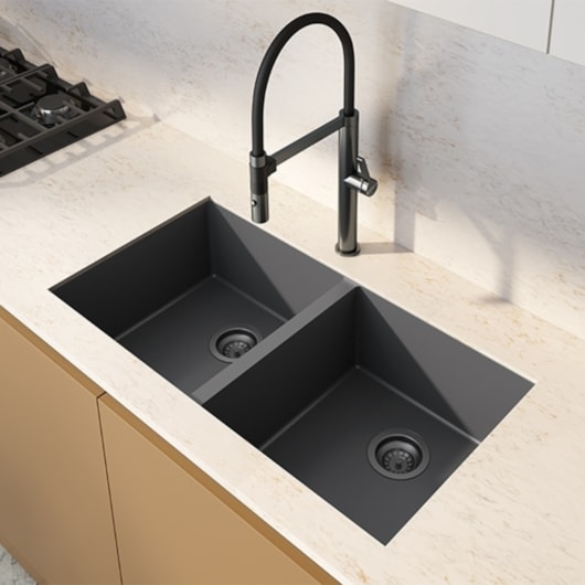 Cuba Dupla Primaccore PVD Grey - Imagem principal - 341905c7-ff7e-4a78-9ca6-2fc407830124