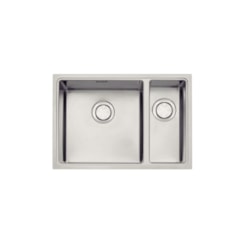 Cuba Dupla Quadrum 66x46 Com Válvula Inox Tramontina