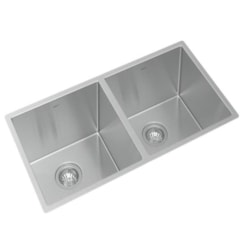 Cuba Dupla Retangular Inox Suprema Deca 75X40cm