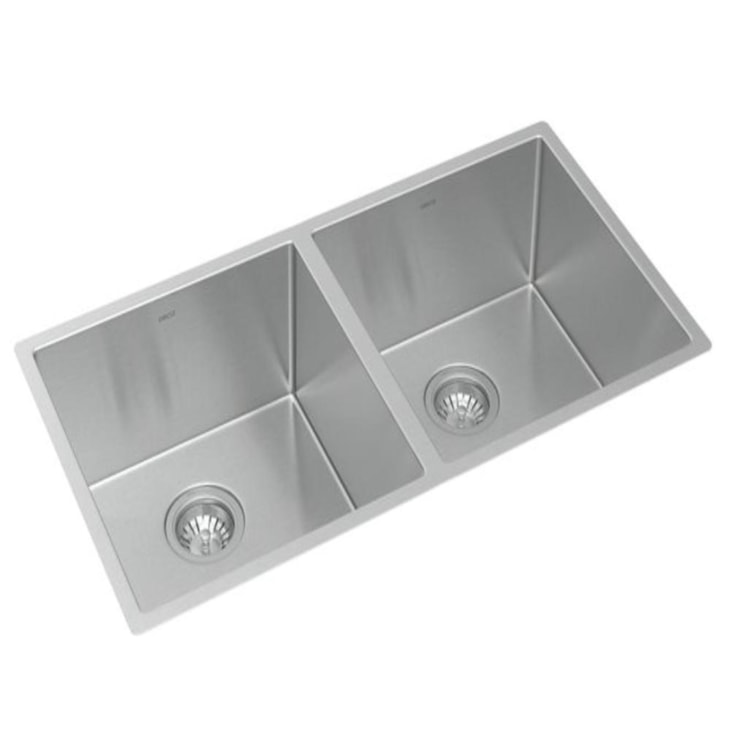 Cuba Dupla Retangular Inox Suprema Deca 75X40cm
