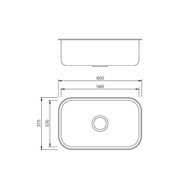 Cuba Inox Cs-2 Inox Polida Mekal 56x34x17cm