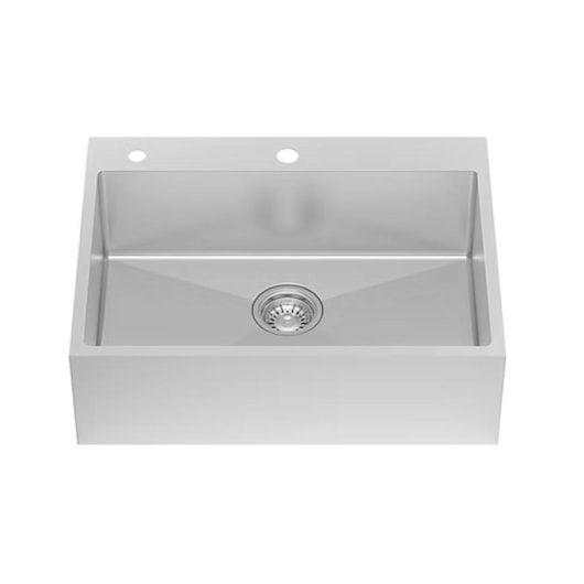 Cuba Inox Encaixe Com Furação Farm Sink  Semi Natural Lexxa - Imagem principal - d008d818-eaac-4ddd-995d-cf2a5938c86a