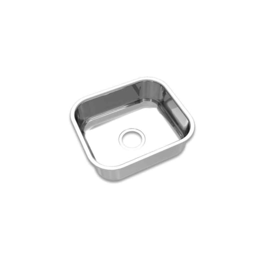 Cuba Inox Escovado Liso Cs-40 0.6Mm Mekal 40X34X17Cm - Imagem principal - 36bd151e-b4b9-4284-9036-c0cac84c10eb