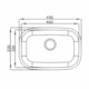 Cuba Inox N1 Profundidade 110mm Sem Polimento Com Válvula Ghelplus - f9501be3-5418-4bc9-8ca1-a3ac4e028f80
