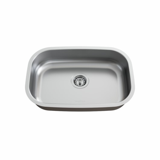Cuba Inox N1 Profundidade 135mm Sem Polimento Com Válvula Ghelplus - Imagem principal - 832ea77d-4d72-4c17-8d21-7c41ac5962bb