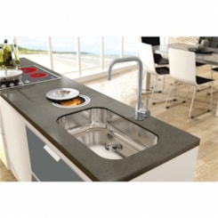 Cuba Inox N2 Alto Brilho Com Válvula 3.1/2 Ghelplus 15cm
