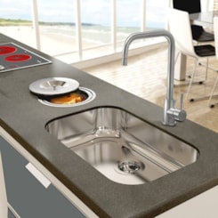 Cuba Inox N2 Alto Brilho Com Válvula 3.1/2 Ghelplus 17cm