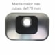 Cuba Inox N2 Alto Brilho Com Válvula 4.1/2 Ghelplus 17cm - aabc2816-d692-4cd0-90b1-7cc437bfade2