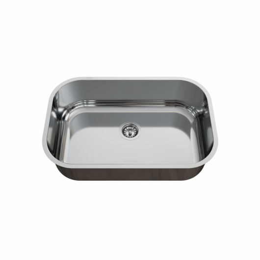 Cuba Inox N2 Profundidade 170mm Polido Com Válvula Ghelplus - Imagem principal - 4df783b5-a561-43eb-814f-eed0e8ef70ac