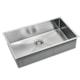 Cuba Inox Natural Linha Cubo Lexxa 20x75x44cm - 13e92ce7-84ae-4219-8ce6-8a66139cba4a