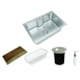 Cuba Inox Premium Com Acessórios Ghelplus 63x44x20cm - ac5165e1-b090-4e42-b714-b52ed925a907