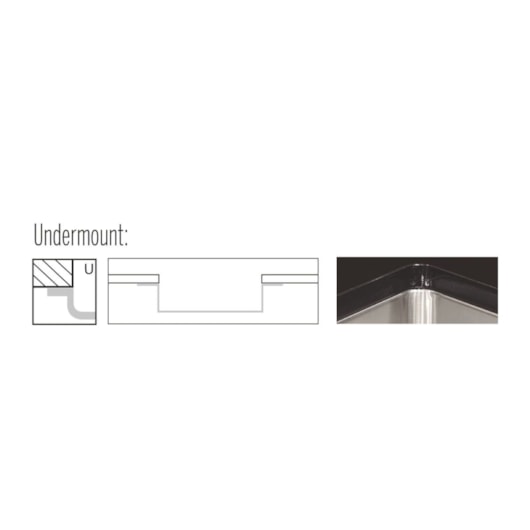 Cuba Inox Quadrum Undermount Tramontina 40x40x20,5cm - Imagem principal - 2e29dd18-9c29-469a-be40-80584e85e26b