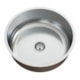 Cuba Inox Redonda Alto Brilho Com Válvula 3.1/2 Ghelplus 37x37x15cm - 54433ae2-1bf9-469e-b6de-928ee43e04d5