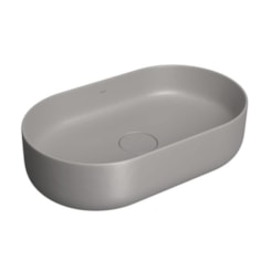 Cuba Oblonga De Apoio Cinza Antracite Deca 50 Cm