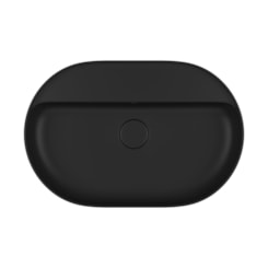 Cuba Oval De Apoio Com Mesa Ébano Fosco Deca 60 cm 