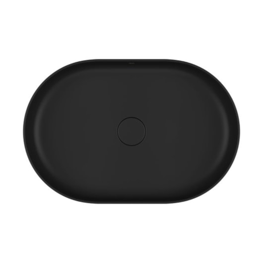 Cuba Oval De Apoio Slim 60cm Ébano Fosco Deca - Imagem principal - cbc454ce-b2d9-4149-8e9b-990c687b88b2