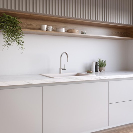 Cuba Para Cozinha Duraquartz Alecrim 60 Marfim Natural Sabbia - Imagem principal - 0e6d4333-f958-4b5f-ae1f-ac5f4a54b347