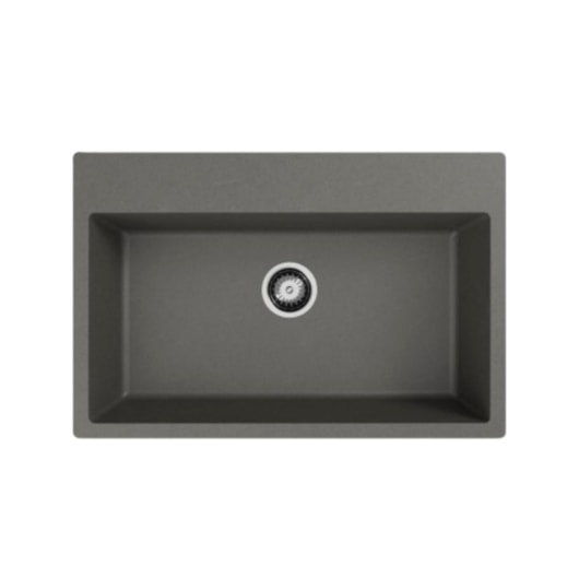 Cuba Para Cozinha Duraquartz Alecrim 80 Cinza Urbano Sabbia - Imagem principal - 9f5dea46-075a-45a4-845f-7a7a00ca4fcf