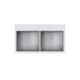 Cuba Para Cozinha Duraquartz Páprica 90 Branco Nevado Sabbia - 92fc578a-4e38-43f9-bc91-c9a0adf673b6