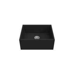 Cuba Para Cozinha Duraquartz Pimenta Farm 60 Duraquartz Preto Estelar Sabbia