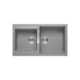 Cuba Pia Com 2 Lavatórios Oslo Cinza Roca 50x8cm6cm - 65db21ae-43bb-41c8-a633-f1fc10503bbd