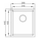 Cuba Premium Profundidade 200mm Acetinado Ghelplus 38x44cm - f075e668-6c16-4acb-9898-b3fb5b8db336