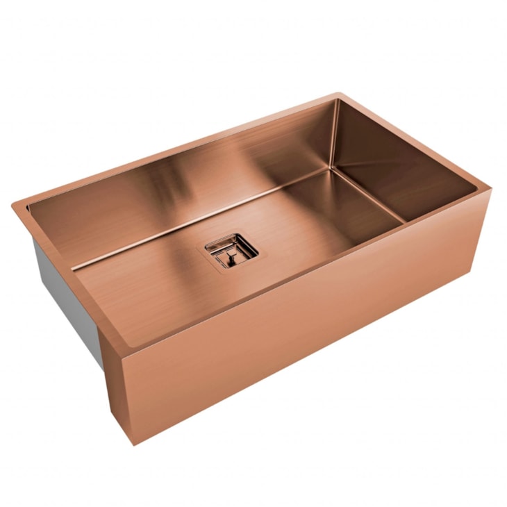 Cuba Primaccore Farm Sink Rose Gold Debacco 74x43cm