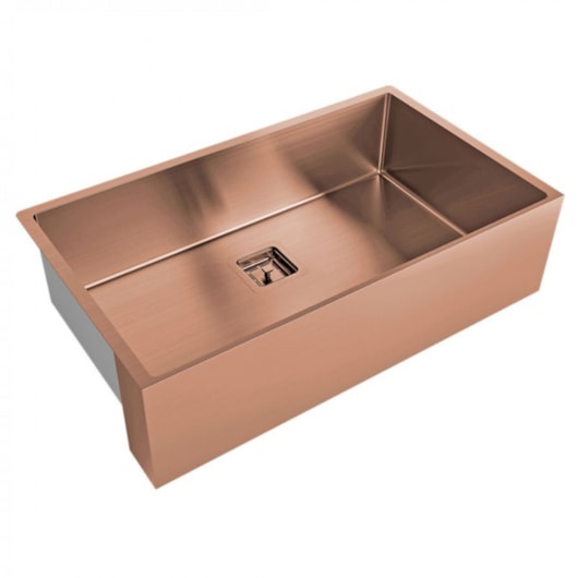 Cuba Primaccore Farm Sink Rose Gold Debacco 74x43cm - Imagem principal - 49f44f6e-2cd2-4b90-a7e5-17dde9797f0d