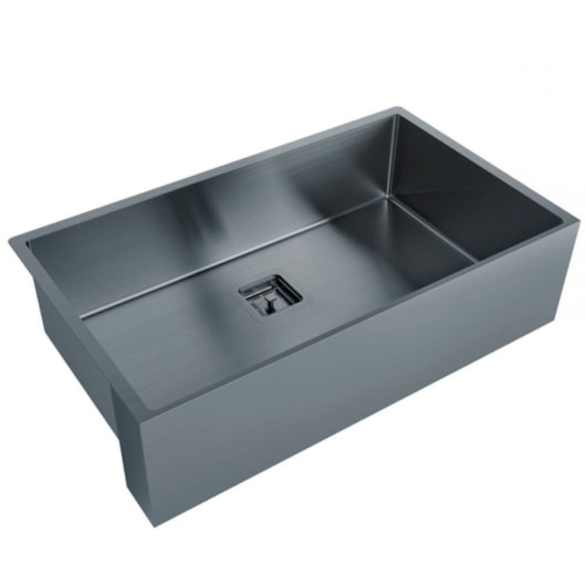 Cuba Primacore Farm Sink Black Matte Debacco - Imagem principal - 702885df-aaea-4a7b-8c32-578679aeeb97