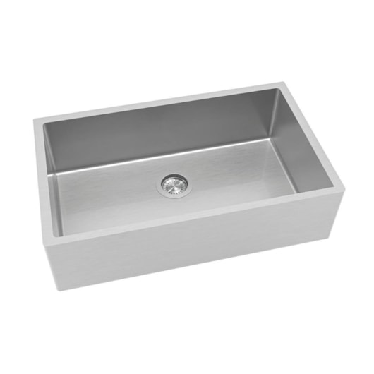 Cuba Quadratino Farm Sink Steel 700 Inox Debacco 75x44,5x20cm - Imagem principal - 75fcda63-d1ec-4368-b785-d3be0f767192