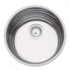 Cuba Redonda de Embutir De Aço Inox Natural Tramontina 35cm