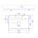 Cuba Retangular De Apoio Com Mesa Ébano Fosco Deca 60 cm - 43da49aa-ba87-4699-89ca-3fbddb9bf94a