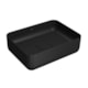 Cuba Retangular De Apoio Slim Ébano Fosco Deca 40 cm - 24235769-a5d5-435b-919e-526a966e9635