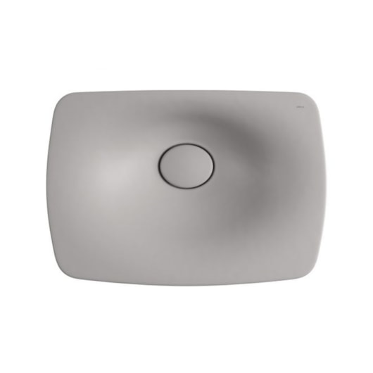 Cuba Retangular De Sobrepor Liquid Soft Antracite Deca 50cm - Imagem principal - fd62e738-8c59-4382-a146-7cb6bbdfe41c