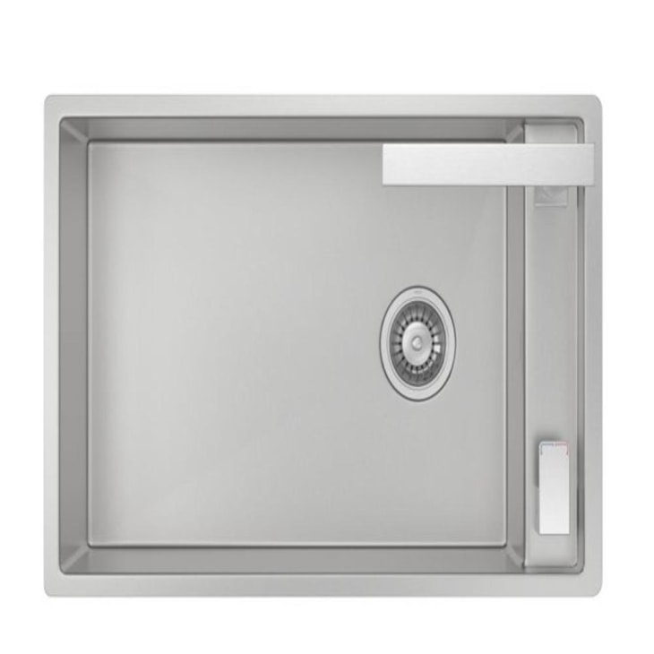 Cuba Retangular Em Inox Para Cozinha Com Monocomando Deca Suprahide 70x40cm