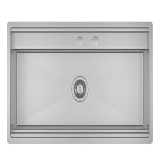 Cuba Retangular Em Inox Para Cozinha Funstation Deca Wish 90X50cm - Imagem principal - 74c183ad-2374-4e8f-865c-73274b8684db