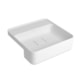 Cuba Semiencaixe Quadrada Branco Deca 40cm - feb0d01d-ca9c-4324-91e5-3e8d26522adc