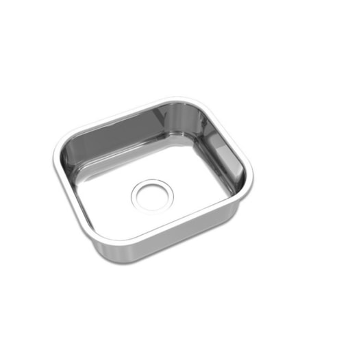 Cuba Simples Cs40 Com Válvula Polida Mekal 40x34cm - Imagem principal - b27f57da-1685-461b-b95c-2954c781b178