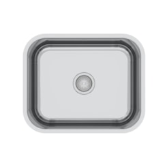 Cuba Simples CS50 Aço Escovado 50x40x20cm Mekal