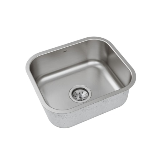 Cuba Simples de Embutir Escovada 4.5 CS40 Mekal 40x34x17cm - Imagem principal - 8fdf603e-0cef-49a8-b949-b19b7a36d940