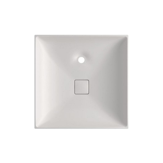 Cuba Sobrepor Quadrada Com Mesa Stone Deca 52 cm - Imagem principal - 14936348-6679-4508-862a-32998a4b1e47