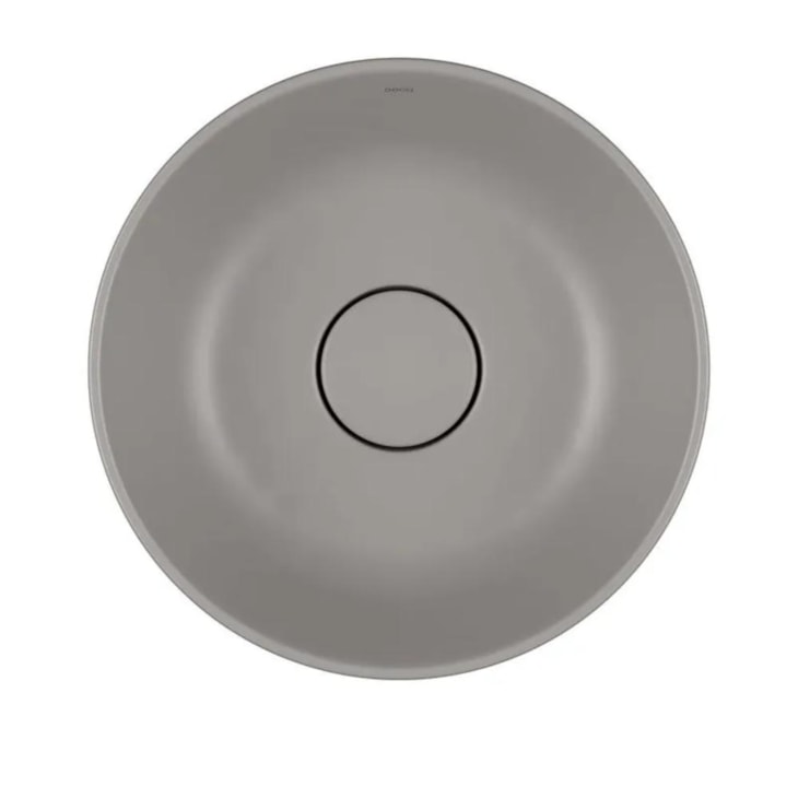 Cuba Sobrepor Redonda Cinza Antracite Deca 30cm