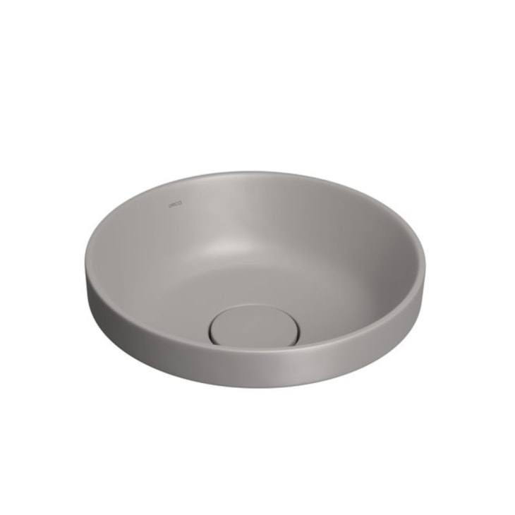Cuba Sobrepor Redonda Cinza Antracite Deca 30cm