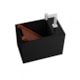 Cuba Suspensa Com Mesa 56x35cm L116 Ébano Deca - 4eb2d235-ffca-4ee6-9465-626c95ea589b