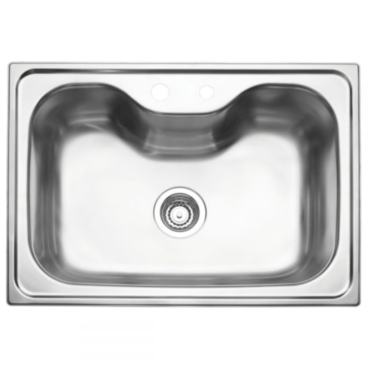 Cuba Undermount Morgana 60 FX Escovado Tramontina 40L 69x49cm - Imagem principal - a805e459-7f29-4bd5-8581-34eb3a963e4d