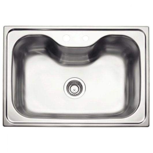 Cuba Undermount Morgana Aço Inox Com Acessórios Escovado Tramontina 69x49cm - Imagem principal - 0dca7fa7-9a2f-4a11-bc40-b8d298941cd8