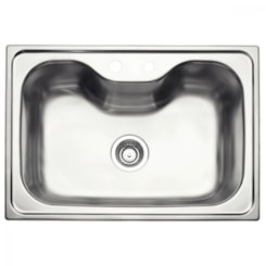 Cuba Undermount Morgana Aço Inox Com Acessórios Escovado Tramontina 69x49cm