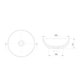 Cupa De Apoio 300 Diâmetro Loft R0 Branco Incepa - 06e8a684-d0b4-4a6a-8ee5-831c96e1209c