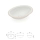 Cupa Embutir Oval Incepa Biscuit Incepa 49,5x33cm - 6bc7b70d-3716-413a-9ba8-cc7a0dd6dbe3